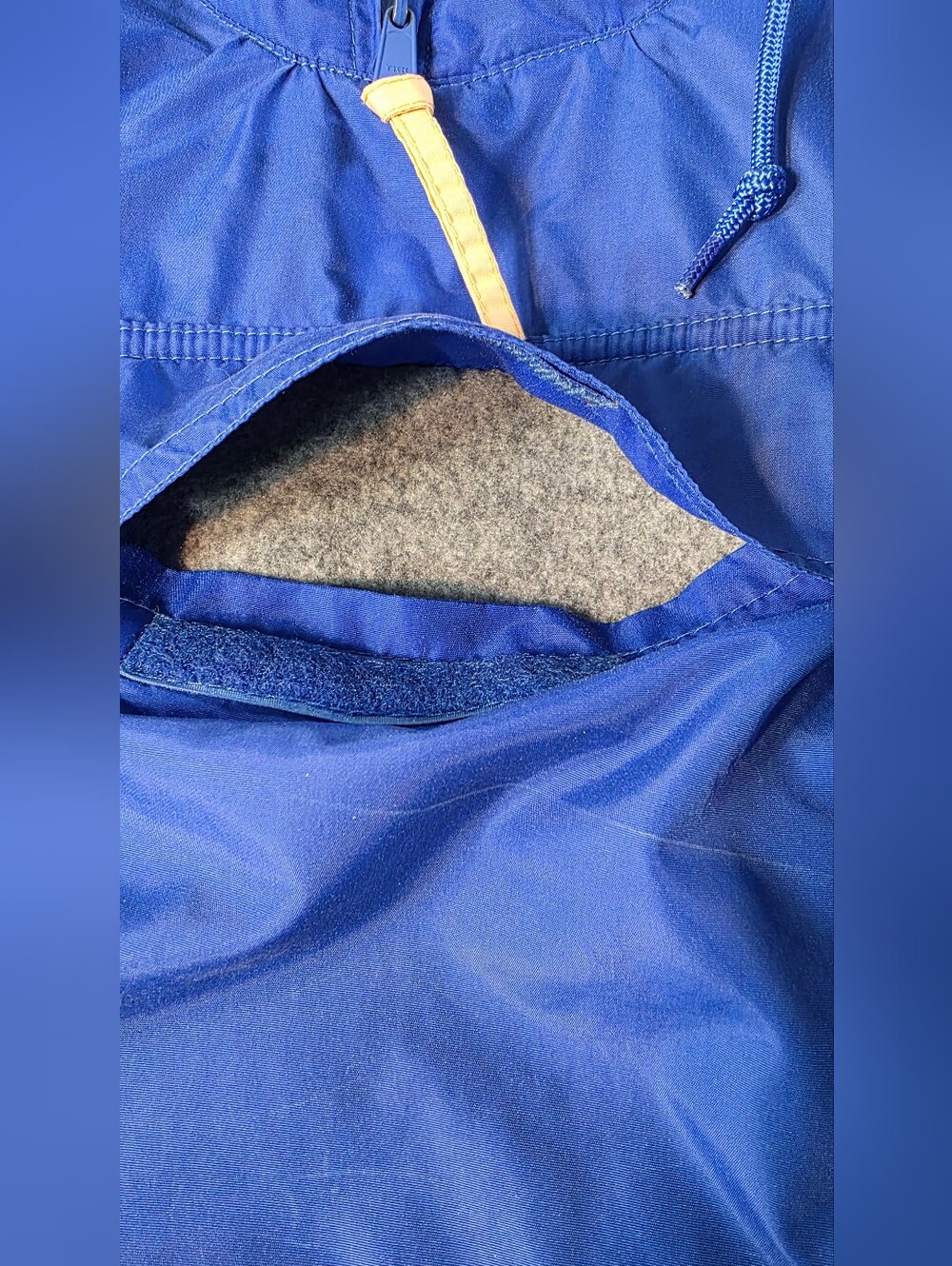 Vintage 90's Columbia Adirondack Windbreaker Blue Pullover Gorpcore Mens M - Picture 4 of 16